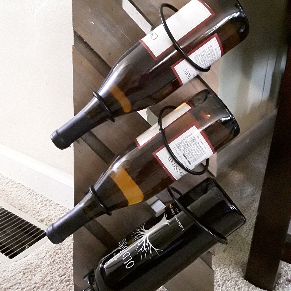 Wooden Wine Holder